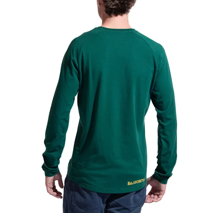 T-shirt à manches longues avec logo circulaire M