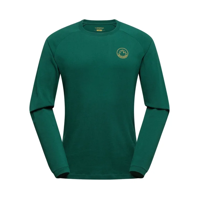 T-shirt à manches longues avec logo circulaire M